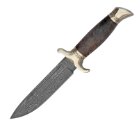 Финка НКВД из дамасской стали купить на сайте koval-knife.shop