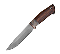 Нож Сибиряк из стали S390 в нержавеющих обкладках купить на сайте koval-knife.shop